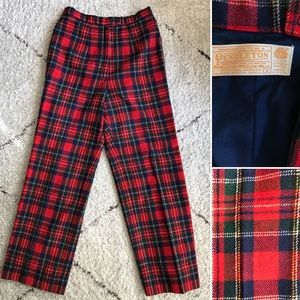 Vintage Pendleton Tartan Pants
